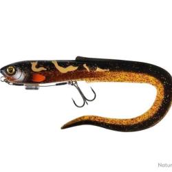 Leurre souple monté slick eel loaded 28cm burbot