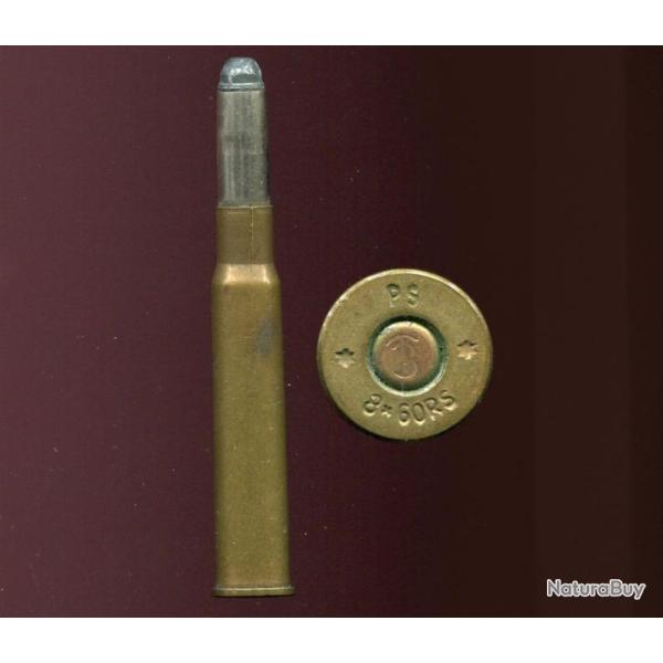 8 x 60 RS - marquage : PS * 8x60R * - balle nickel pointe plomb