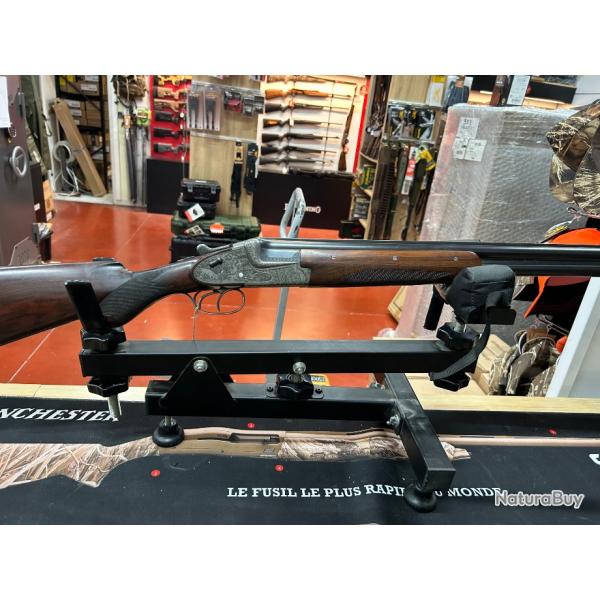 OCCASION FUSIL MERKE 203 E PLATINE CAL.12/70 CANON 76 CM 3/4-FULL