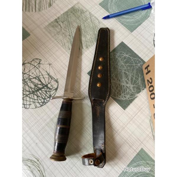 Dague. Lame inox 19 cm