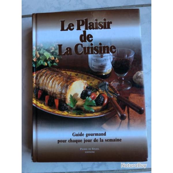 Livre recettes le plaisir de la cuisine