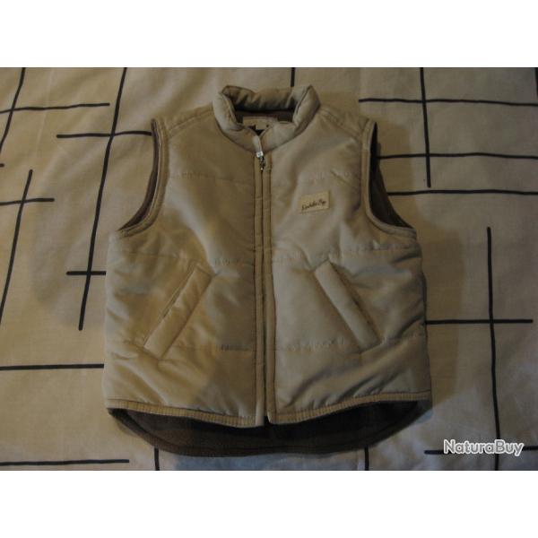 gilet doudoune sans manche gar�on 18 mois