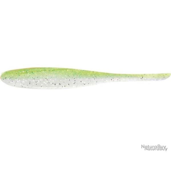 Leurres souples Keitech Shad impact 2 flash chartreuse
