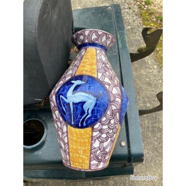 Vase  dans le got d catteau