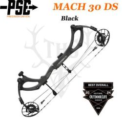 PSE MACH 30 DS Arc compound &agrave; poulies en carbone monocoque 60-70# Droitier Black