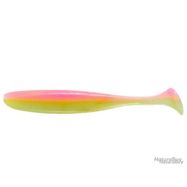 Leurres souples Keitech Easy shiner chartreuse pink 4"