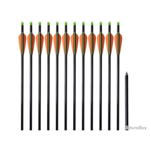 Fl�ches d'Arc � Poulies - Lot de 12 - 0,6 cm