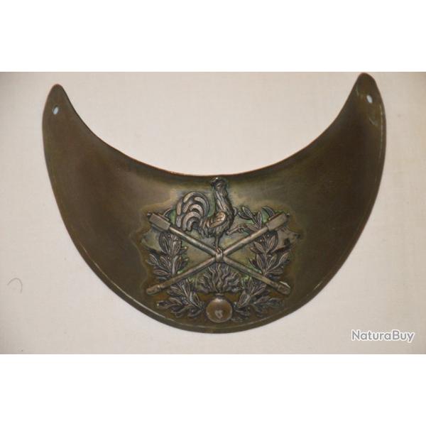 HAUSSE COL OFFICIERS DE SAPEUR POMPIER-MONARCHIE DE JUILLET-LOUIS PHILIPPE 1830