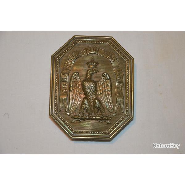 PLAQUE ADMINISTRATION DES FOR�TS SECOND EMPIRE-NAPOLEON III-LES FORESTIERS PENDANT LA GUERRE DE 1870