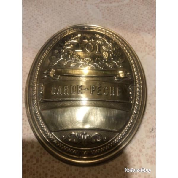 Plaque de garde p�che