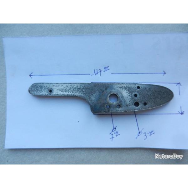 pice dtache une platine de fusil de chasse ancien