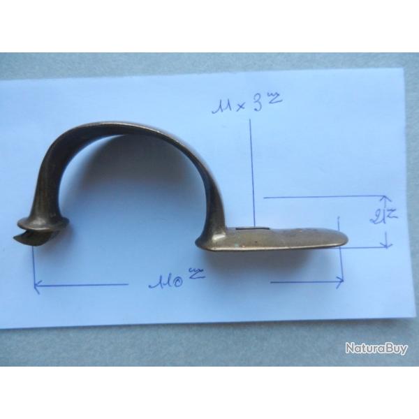 pontet bronze pour fusil ancien � silex et percussion