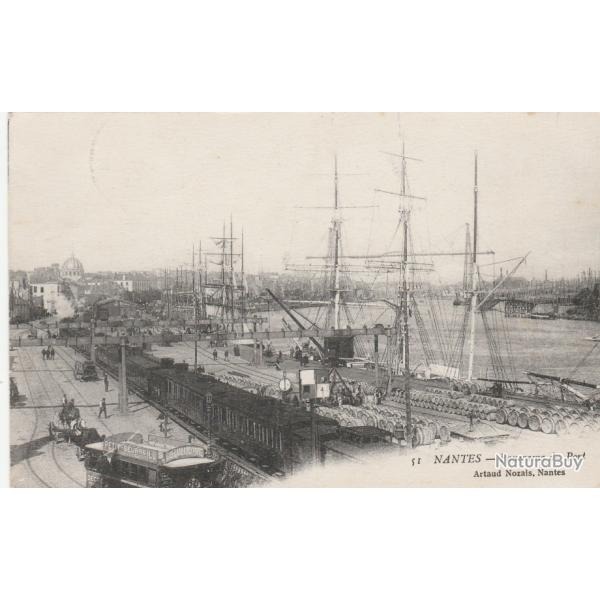 CPA -Marine - NANTES - Panorama du Port Artaud Nozais,Nantes N092