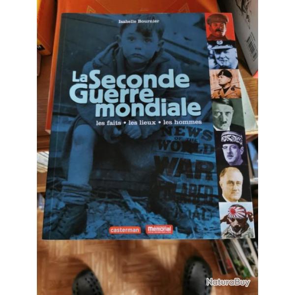 Livre la seconde guerre mondiale de Isabelle Bournier