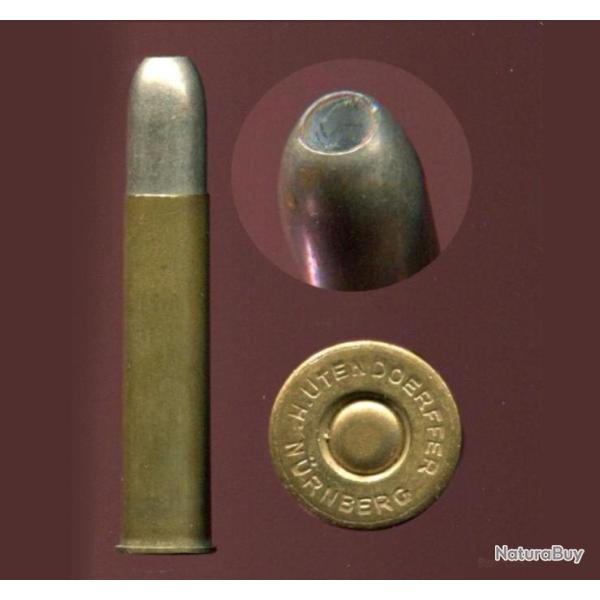 10.75 x 52 R Gr�ndig - balle nickel pointe creuse - UTENDOERFFER