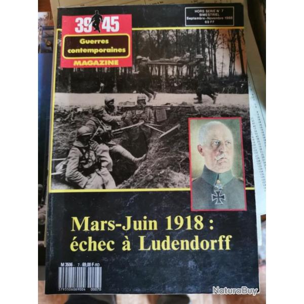39-45 guerre contemporainesMars-juin 1918:echec a Ludendorff