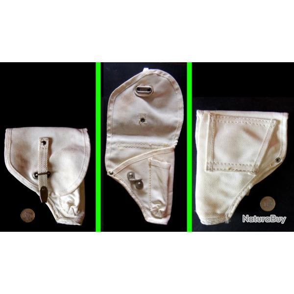 Etui militaire ou police de crmonie pour pistolet 7.65 par exemple, en TBE juste  nettoyer