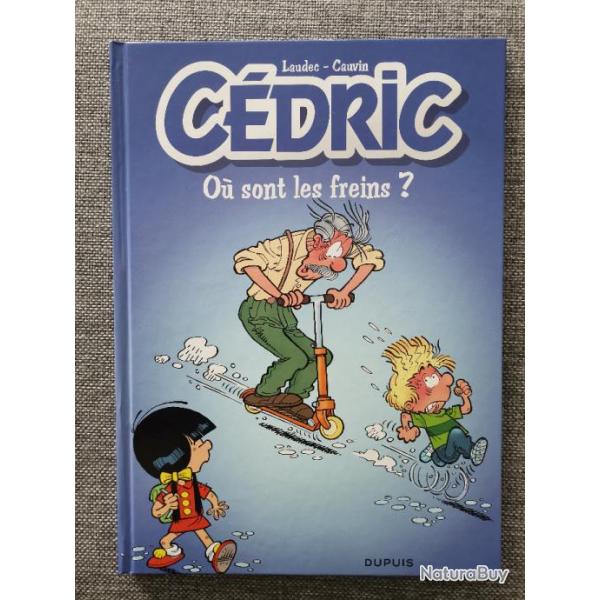 BD Cdric, O sont les freins? Par Laudec et Cauvin chez Dupuis