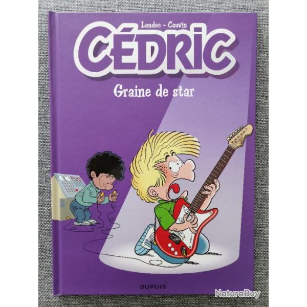 BD Cdric, Graine de star par Laudec et Cauvin chez Dupuis