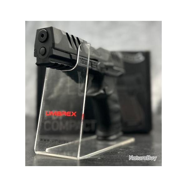 PISTOLET WALTHER PDP COMPACT 4 CO2 CAL BB's / BLOWBACK OR