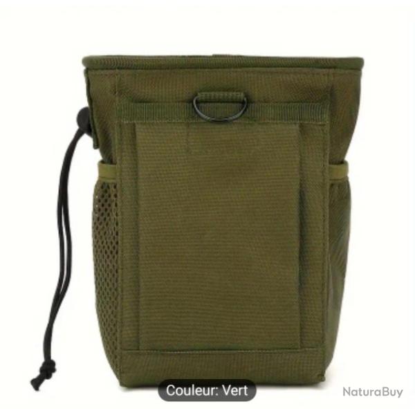 Pochette cartouche BALL-TRAP, CHASSE ultra-rsistante , Vert