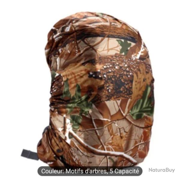 Housse de sac a dos. 80L Camo