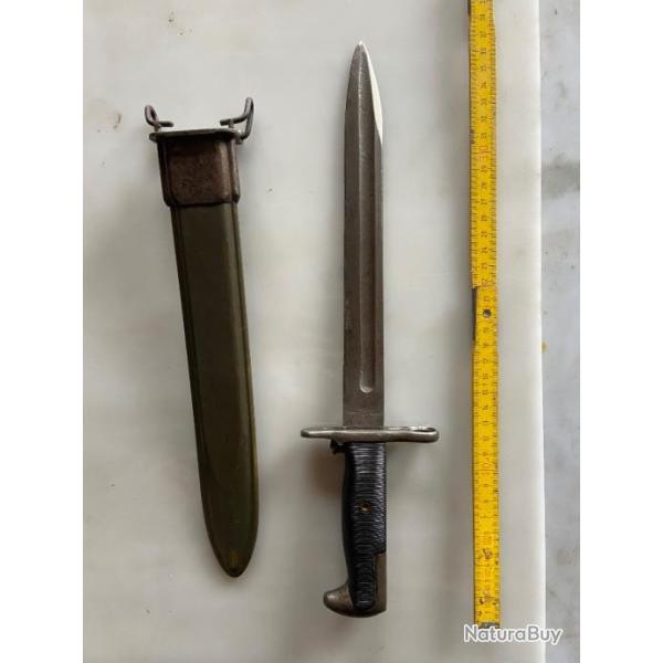 Ba�onnette PAL 1942 pour Garand Mle 1905 E1 raccourcie par AFH.