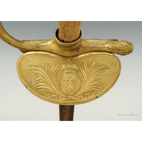 Ep�e d'officier  g�n�ral restauration