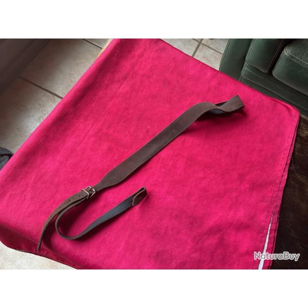 Bretelle en cui nubuck, pas de prix de r�serve