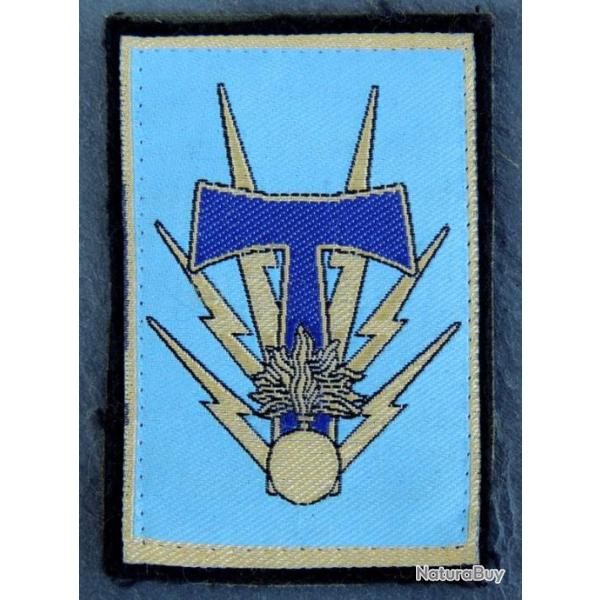 Ancien Patch � coudre (�cusson) Brigade Transmissions Appui au com. pour collection, ne pas porter