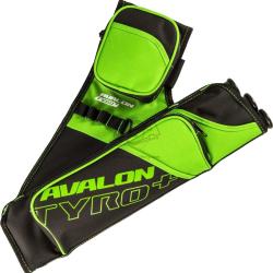 Carquois Avalon Tyro Plus Target Gaucher (LH) Vert fluo