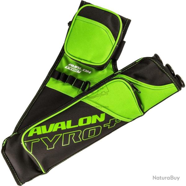 Carquois Avalon Tyro Plus Target Gaucher (LH) Vert fluo