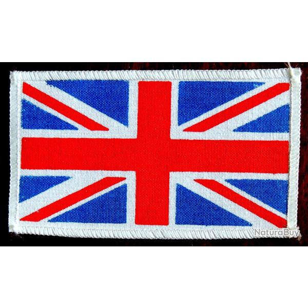 Ancien Patch � coudre (�cusson) Drapeau Anglais UNION JACK pour collection ne pas porter