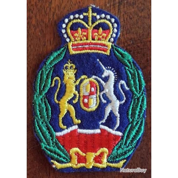 Ancien Patch � coudre (�cusson) Monarchie anglaise type1 pour collection ne pas porter