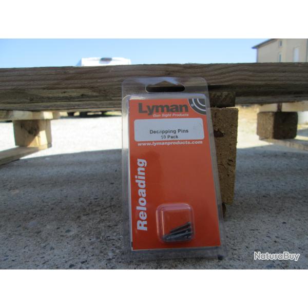 10 aiguilles de desamor�age LYMAN