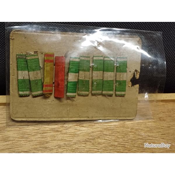 Lot de 9 rappels de m�dailles - L�gion d'Honneur, Maroc et Tunisie