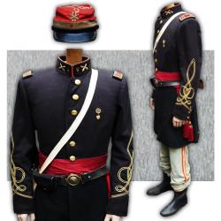 RARISSIME & SUPERBE UNIFORME USA / US LOUISIANE COMPLET EN BON &Eacute;TAT