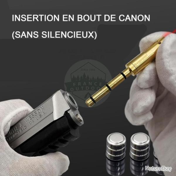 COLLIMATEUR DE R�GLAGE LASER - CALIBRE 22LR - LIVRAISON GRATUITE ET RAPIDE