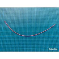 Fibre optique rouge 10cm x 0,5mm