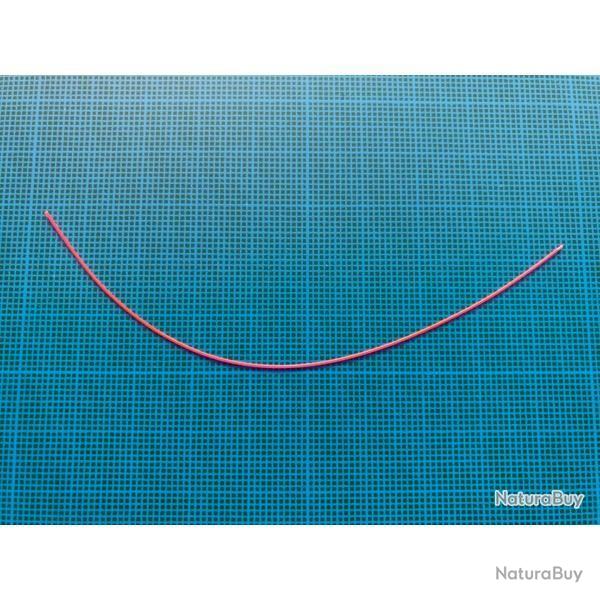 Fibre optique rouge 10cm x 0,5mm