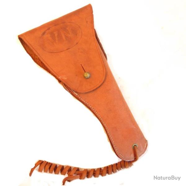 Etui Colt 45 ARVN ORIGINAL US Vietnam cuir fauve Rf Co350