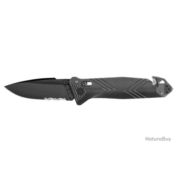 C.A.C.� (avec tire-bouchon) noir Serrations chevron