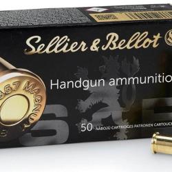 Munitions 357 Magnum Sellier & Bellot FMJ 158gr
