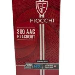 munitions FIOCCHI 147 GR FMC .300AAC Blackout