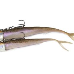 Leurre Souple Fox Rage Pelagic Ready Rig Slick Finesse 16cm 16cm 40g UV Wakasagi A l'unit&eacute;