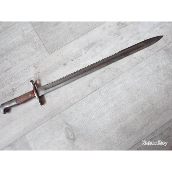 RARE Baionnette Mdle 1906 Suisse. Mod�le de transition entre les mod�les Vetterli et 1914 pionnier