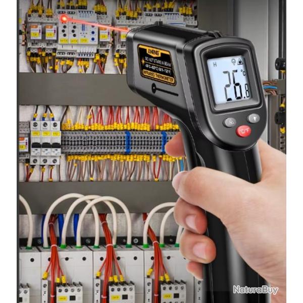Thermom�tre infra rouge � vis�e laser