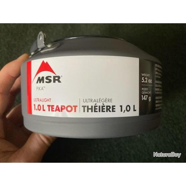 Th�i�re MSR Pika 1 litre en aluminium.