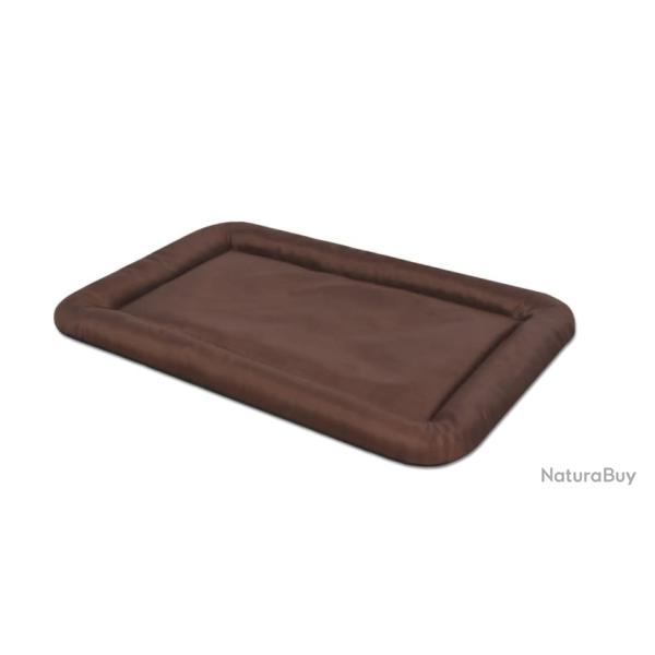 Matelas pour chien M - 55x35 cm - Marron - Confort et r�sistance