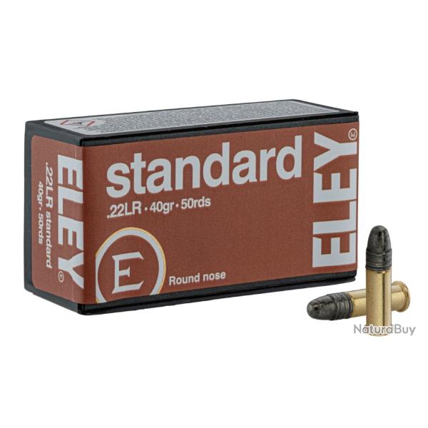Vente Flash ! Lot de 500 balles Eley standard - Cal. 22LR 40GR